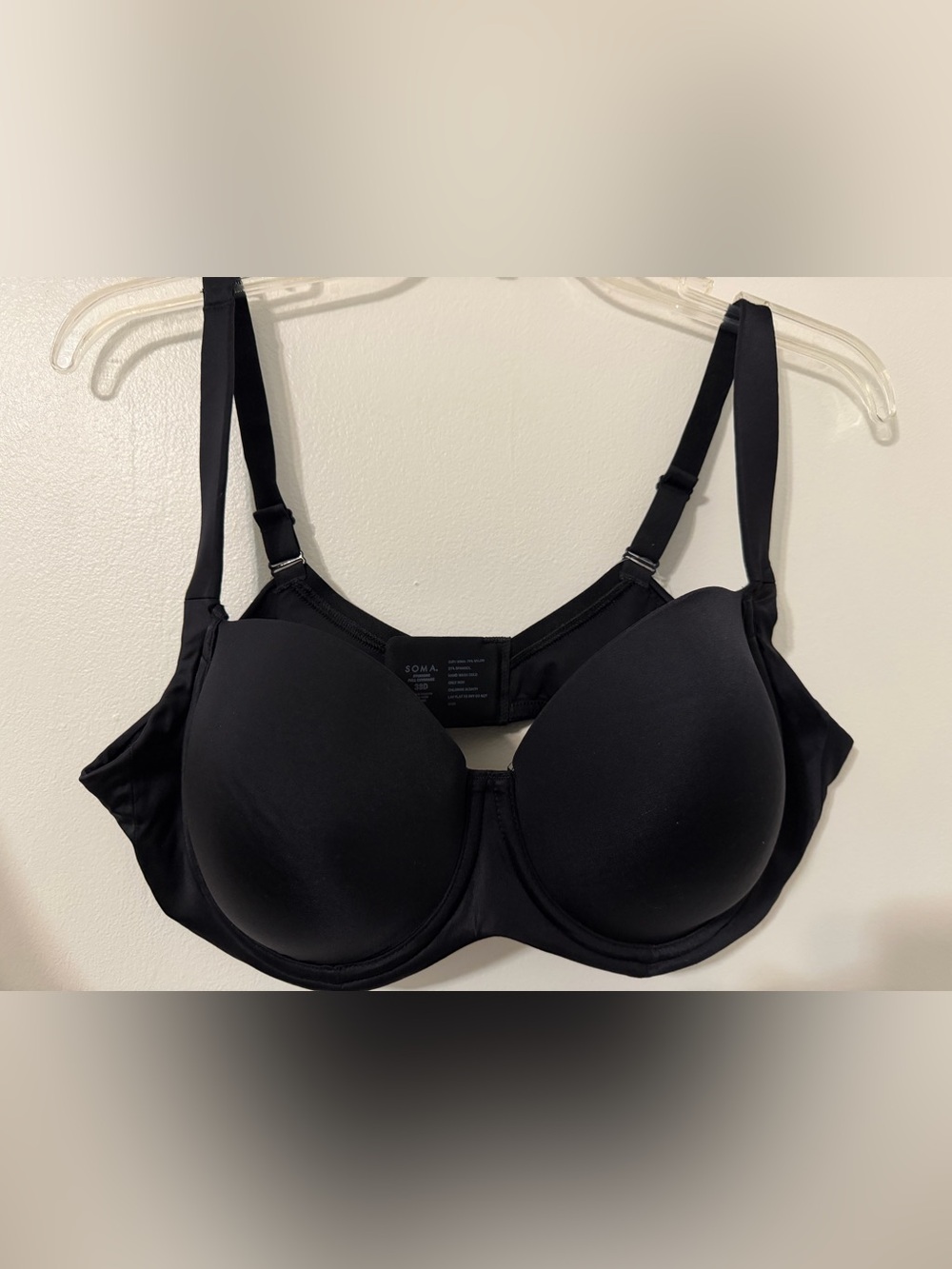 Soma Black Full coverage Bra